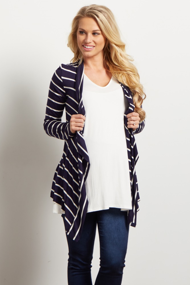 white flowy cardigan