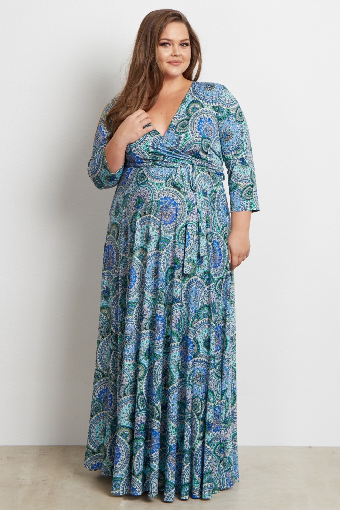 zulily maxi dresses plus size