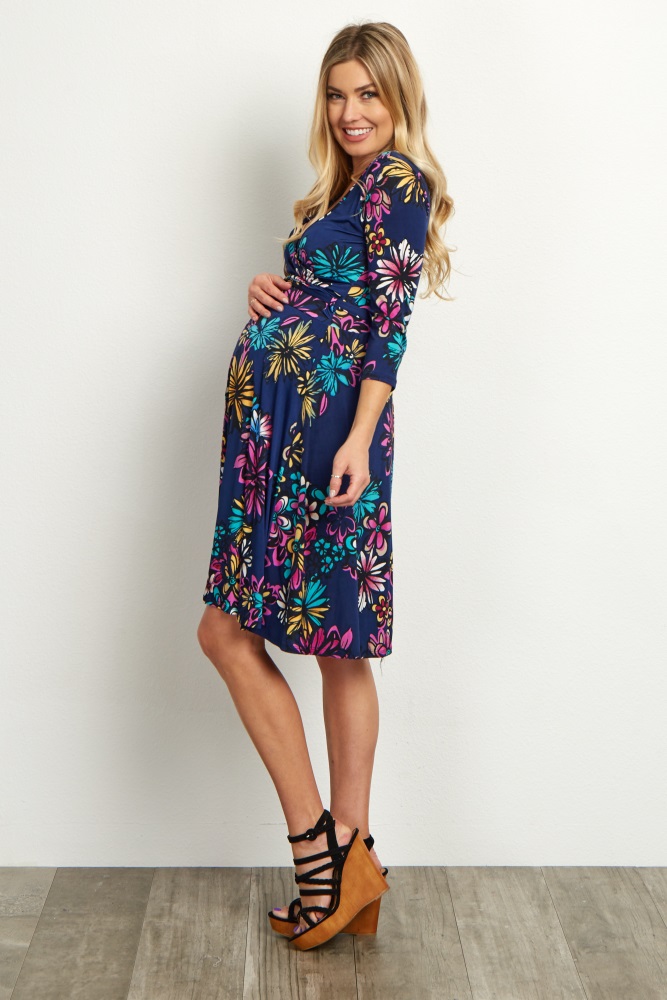 wrap dresses maternity