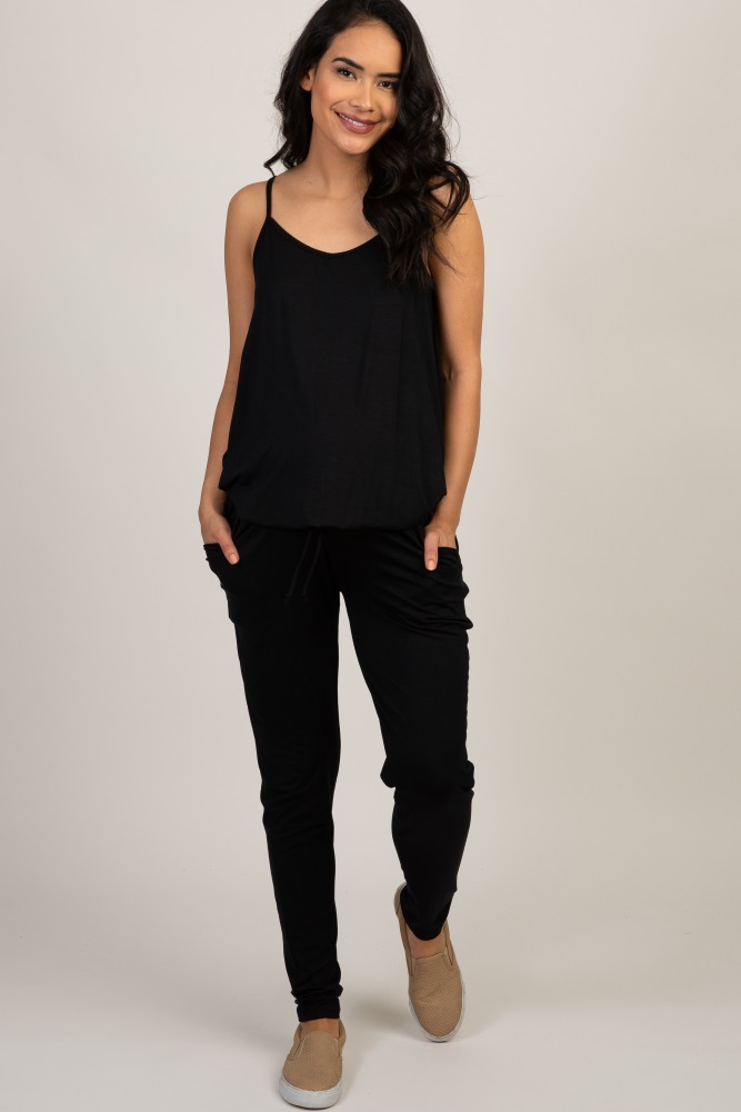 basic black jumpsuit