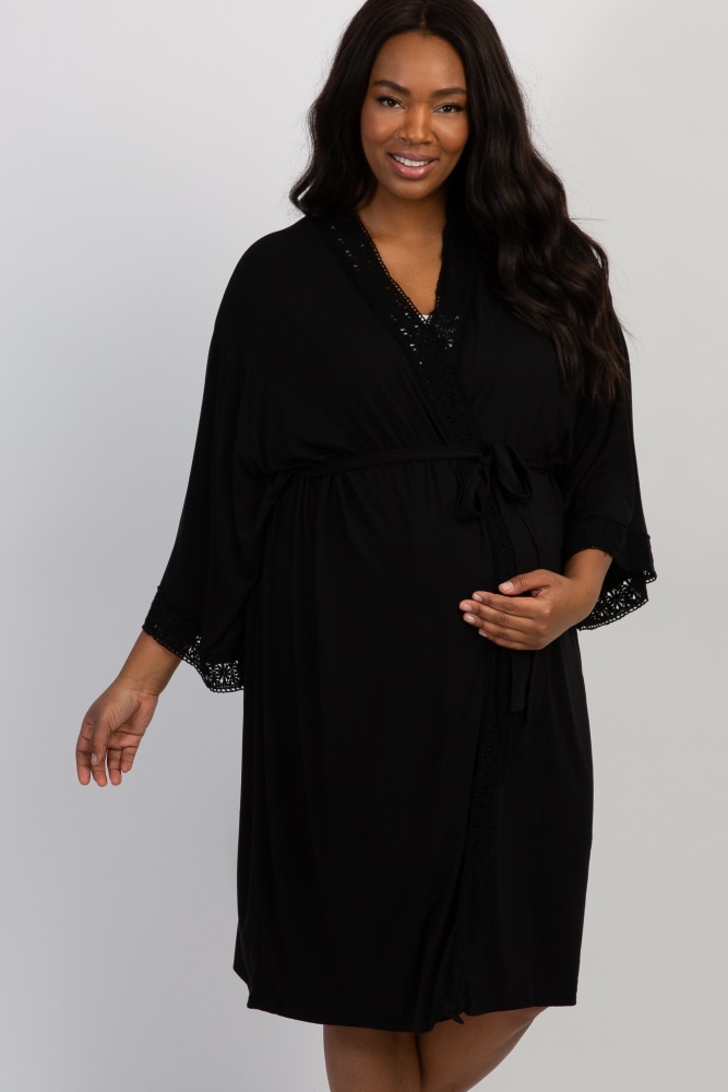 3 in 1 Maternity Labor Delivery Nursing Hospital Birthing Gown & Matching  Robe, Delivery Robe, Maternity Robe, Maternity Gown, Hospital Gown,  Maternity Women Gown - Walmart.com