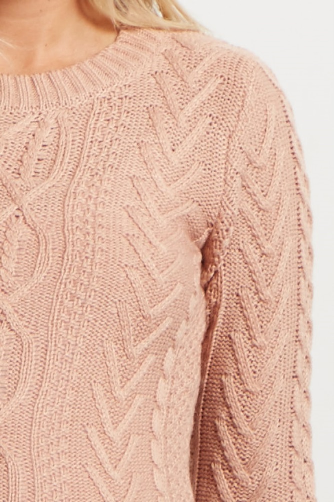 pink maternity sweater dress