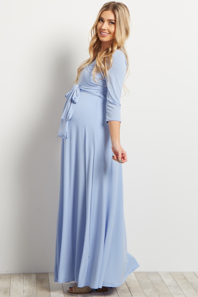 periwinkle maxi dress