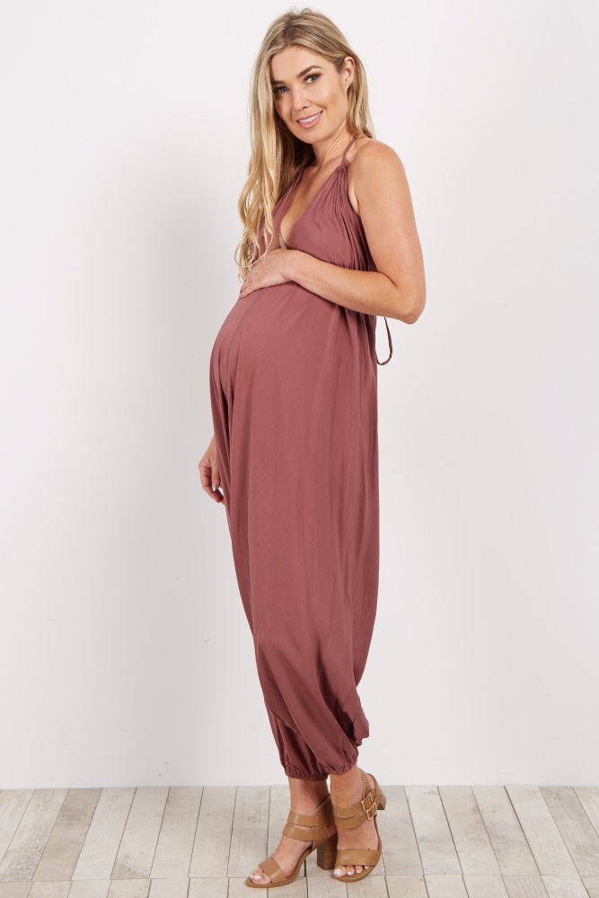 maternity evening jumpsuit