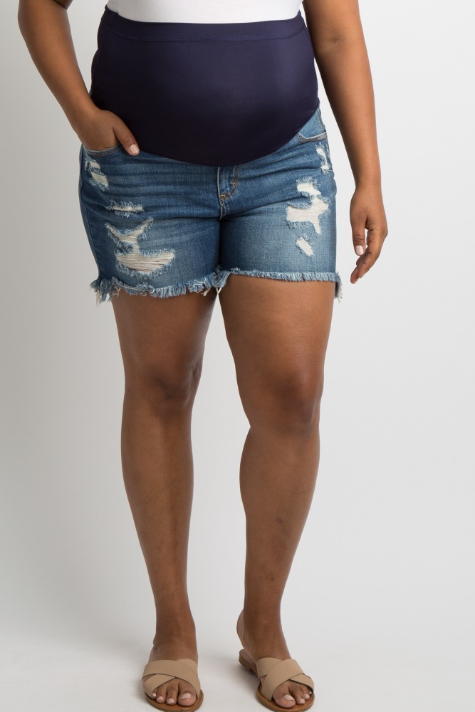 maternity jeans short leg