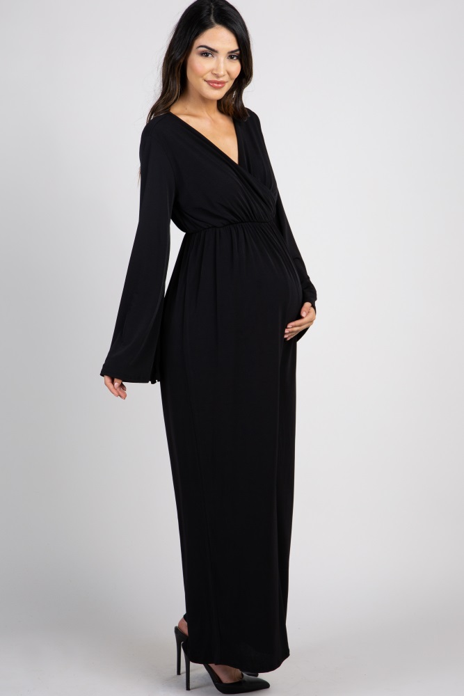 maternity wrap jumpsuit