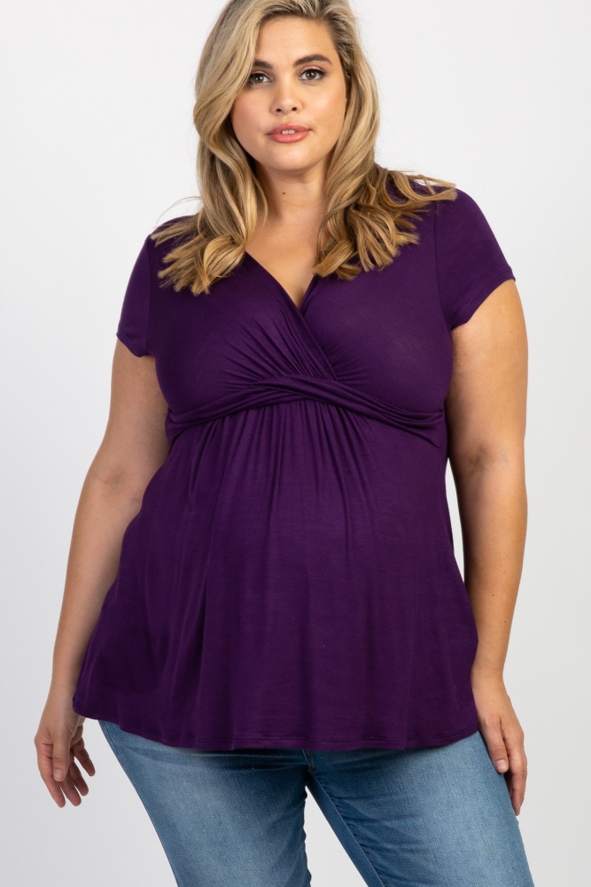 Plus Size Nursing Tops, Dresses u0026 Bras | PinkBlush Maternity