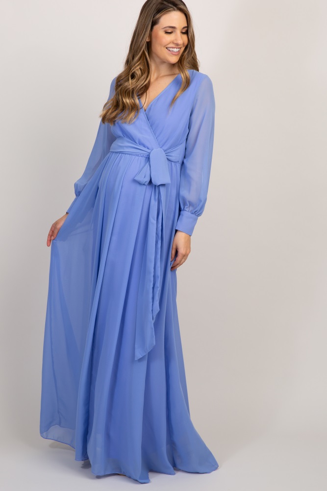 periwinkle maxi dress