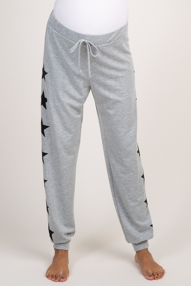 grey star sweatpants