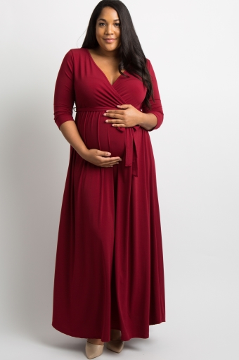 plus size nursing dress