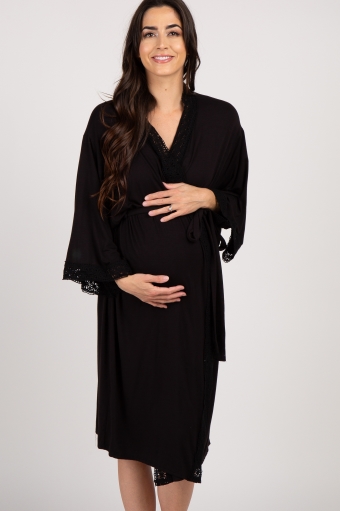 maternity labor delivery nursing robe