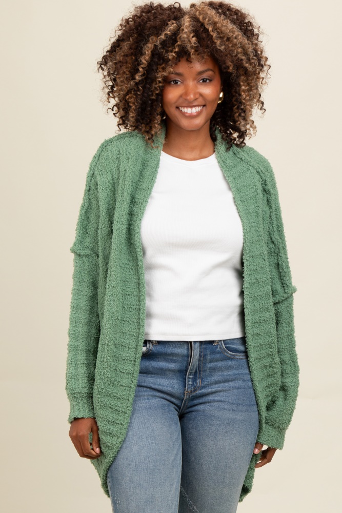 Mint Green Cable Knit Sweater– PinkBlush