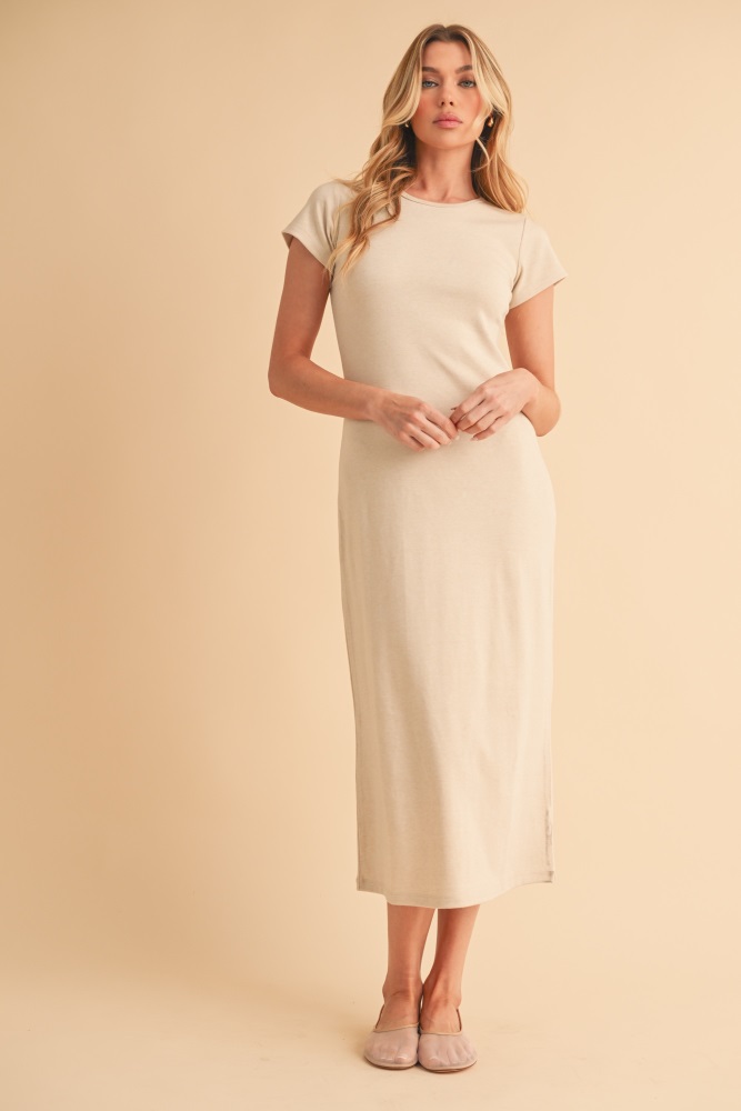 dress for bridal shower bridesmaid Sexy Bridal Shower Dress Off The Shoulder Satin Split – Lisposa main image 0