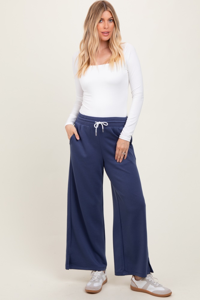 Navy Drawstring Lounge Pants