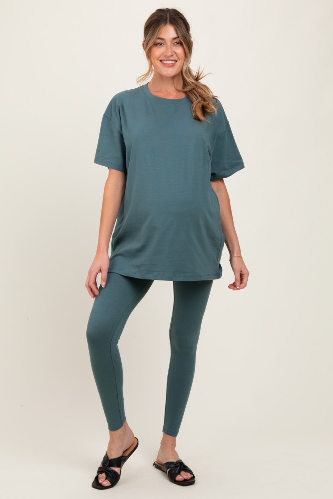 green ariel dress Plus Size Ribbed Contrast Stitch Mini Skirt