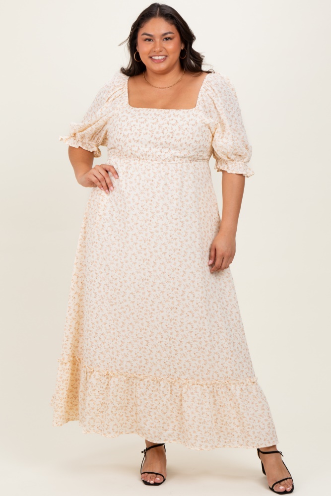 plus size maxi dress for fall Off-the-Shoulder Plus-Size Long Prom Dress Eggplant / 20 main image 1