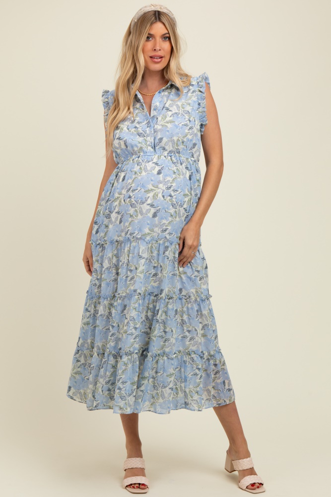 strapless open back dress Petal and Pup Women's Layley One Shoulder Maxi Dress main image 0