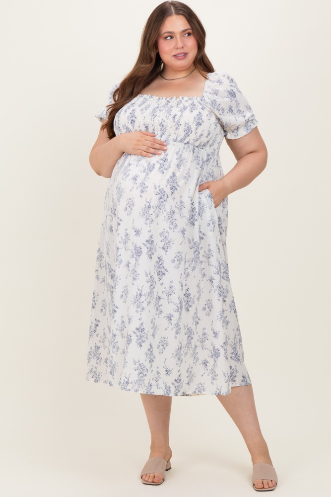sachin and babi light blue dress Casual Maternity Dresses | Maternity Day Dresses main image 1