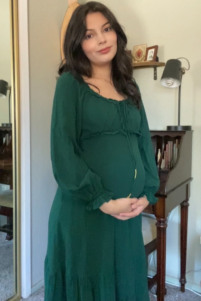 forest green fit and flare dress Shop Green Fit And Flare Mini Dress With Wrap - for Women | OUTZIDR main image 1