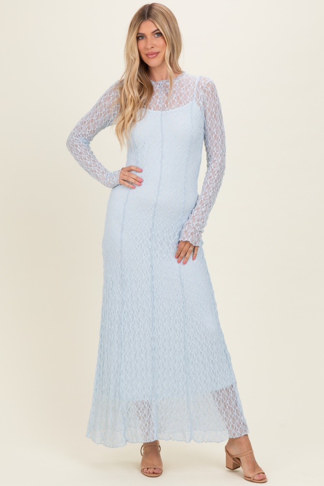 knee length dresses for ladies Pinkblush Black Ribbed Knit Bow Back Maternity Maxi Dress