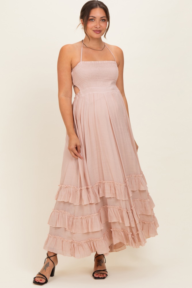 chinese dress ladies Prosperina York Scallop Shift Dress In Geranium Pink main image 0