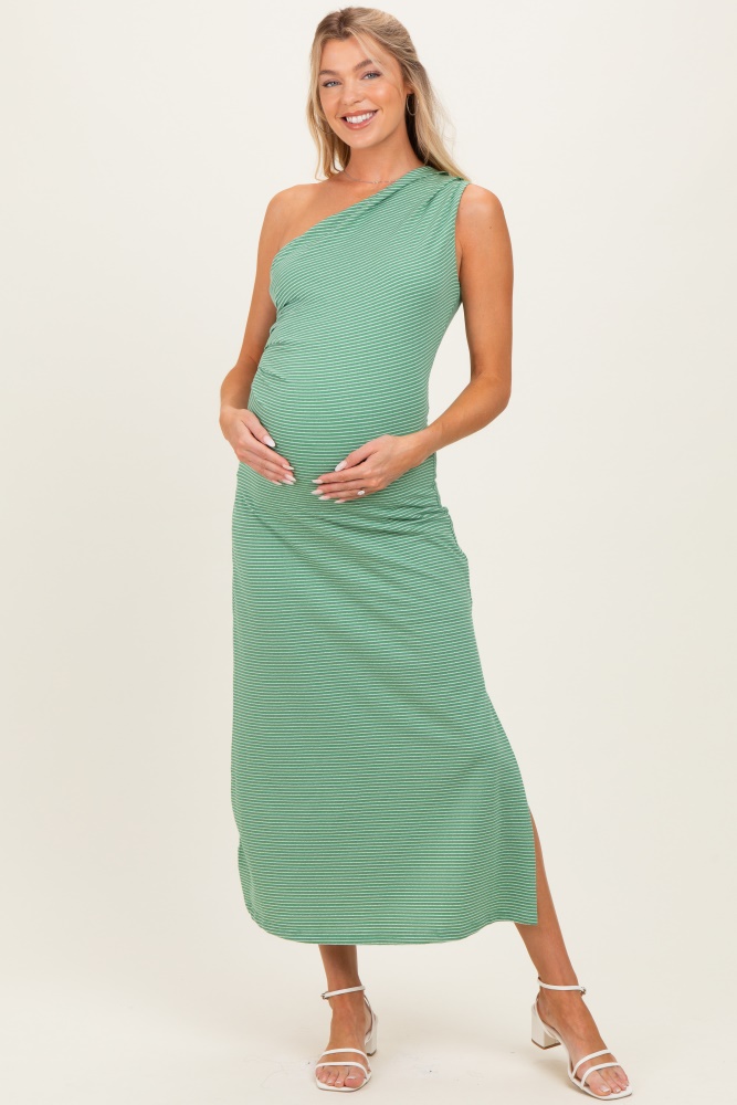 Forest Green Plaid 3/4 Sleeve Ruched Maternity Dress PinkBlush Forest Green Plaid 3/4 Sleeve Ruched Maternity Dress PinkBlush