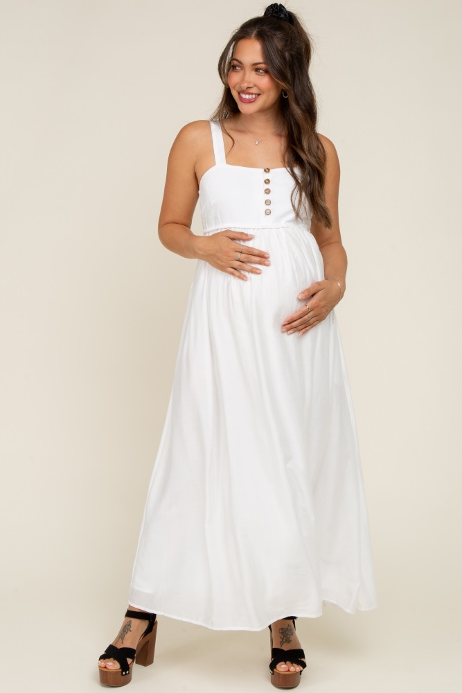 White Maternity Dresses | PinkBlush Maternity