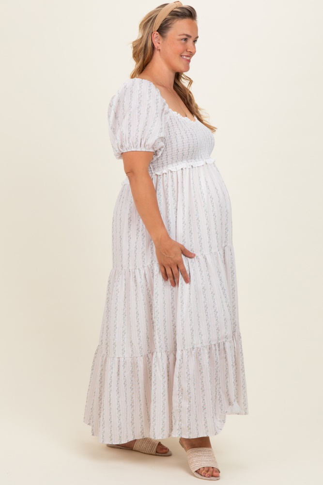 textured white dress Laura Dress in Textured Cotton White