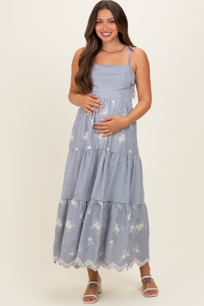 knee length dresses for ladies Juniper Lace Trim Satin Midi Slip Dress  Shop American Threads Online Yellow / S