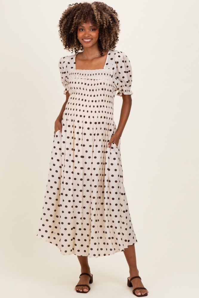 maternity dresses black friday Black Maternity Maxi Dress with Slit and Short Sleeves