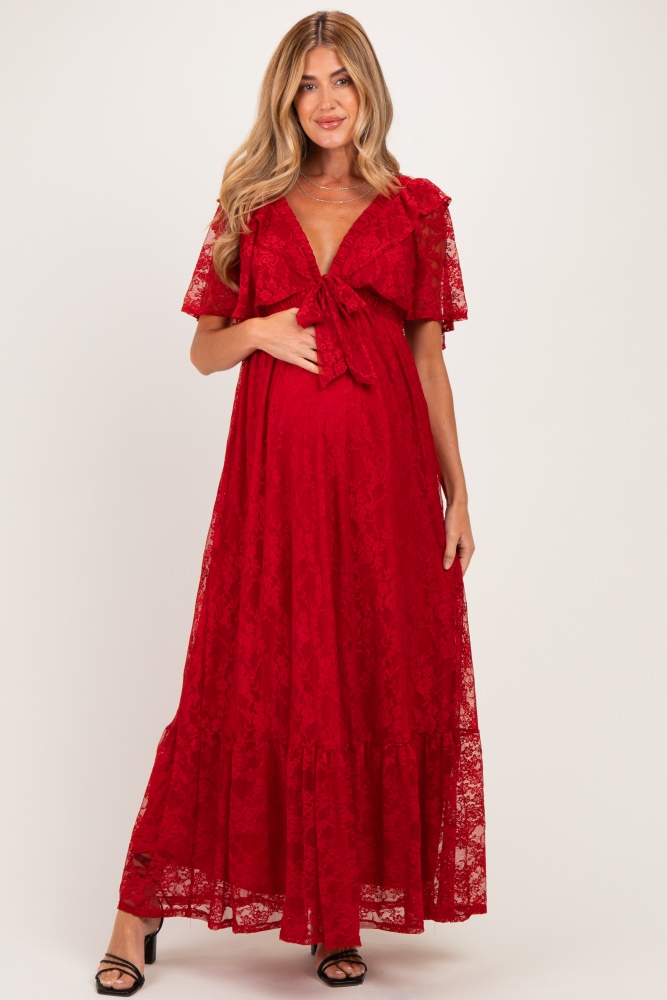red chiffon maternity dress PinkBlush Lace Mesh Overlay Maxi plus size maternity outfit ideas Bra Spanx Wedding Dress Large/16-16.5 Neck/34-35 Sleeve day comfort Color:Gunmetal*