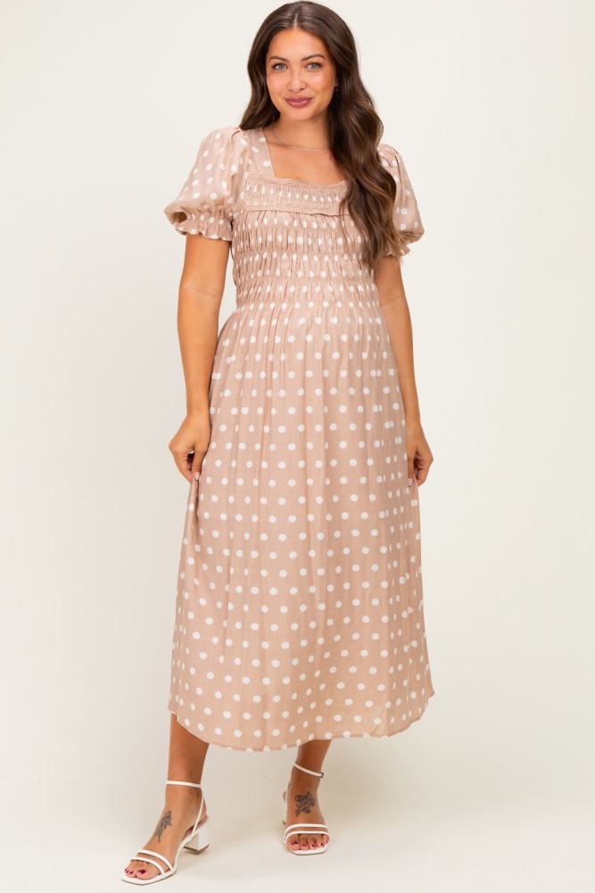 pink blush yellow dress PinkBlush Mustard Lace Mesh Overlay Maternity Maxi Dress