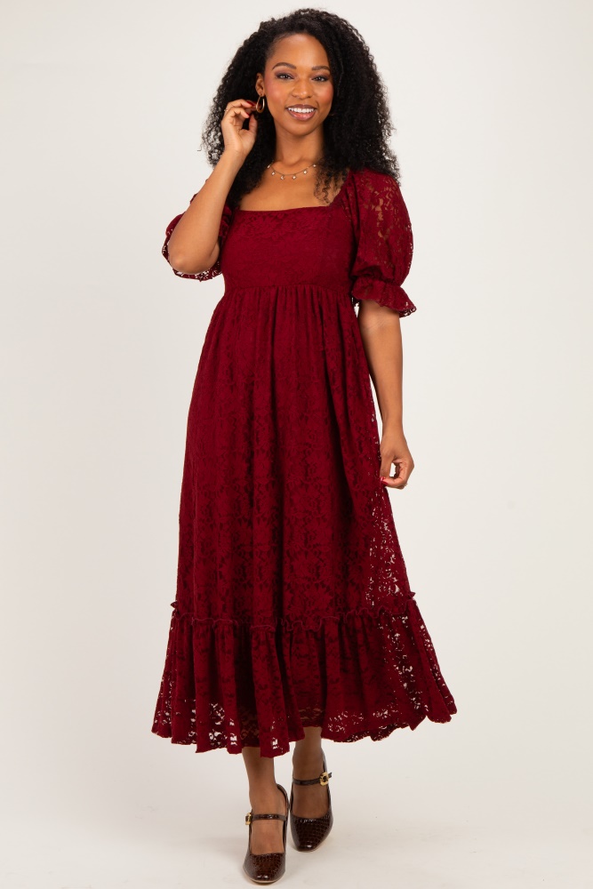 lace dresses for curvy ladies Plus Size matured lace gown styles