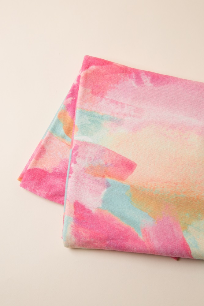 watercolor swaddle