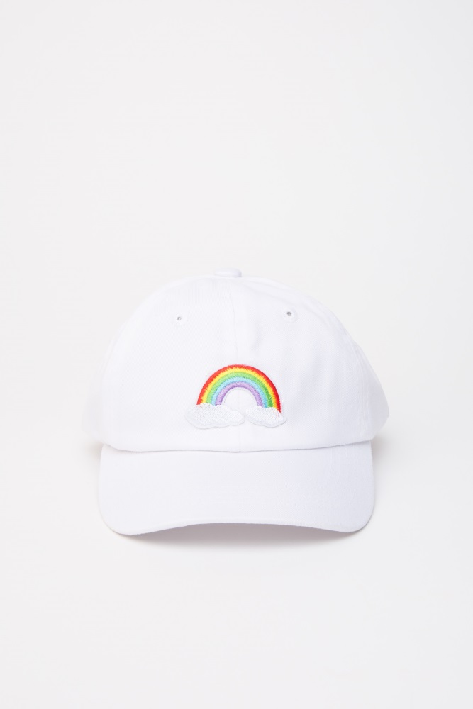 toddler white baseball hat