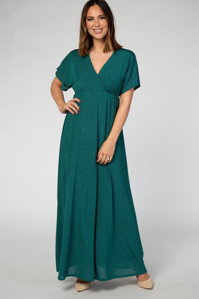 elastic top maxi dress