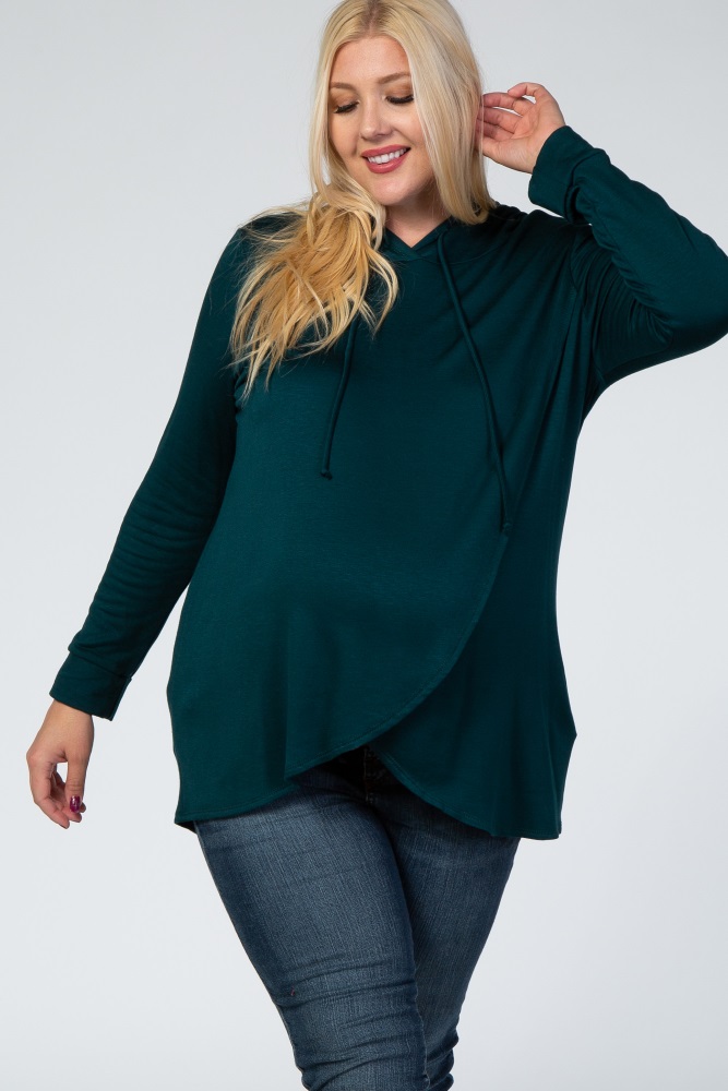 plus size nursing hoodie