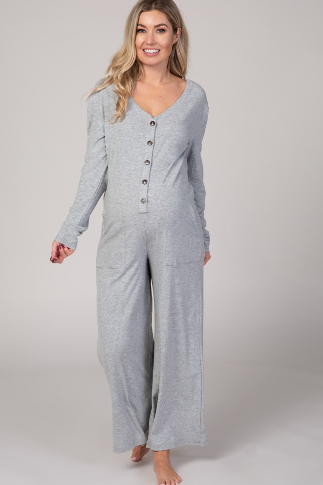 front button jumpsuit