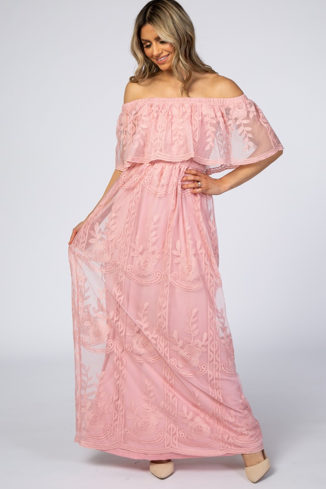 Blush floral Dress & JEMMA JoJo Handbag Review - Lizzie in Lace
