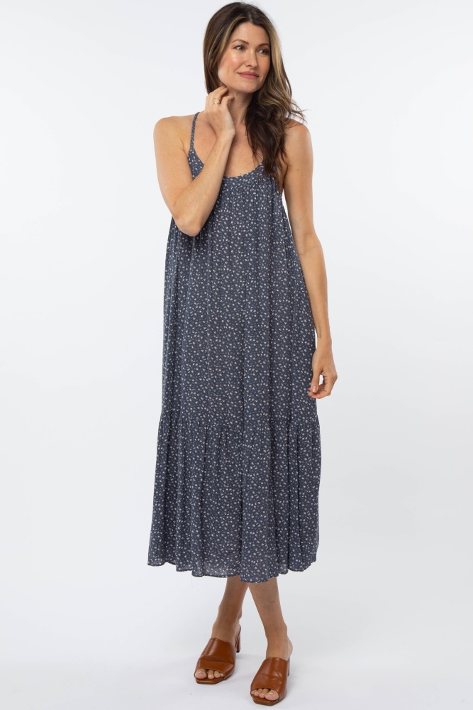 heshna printed midi dress