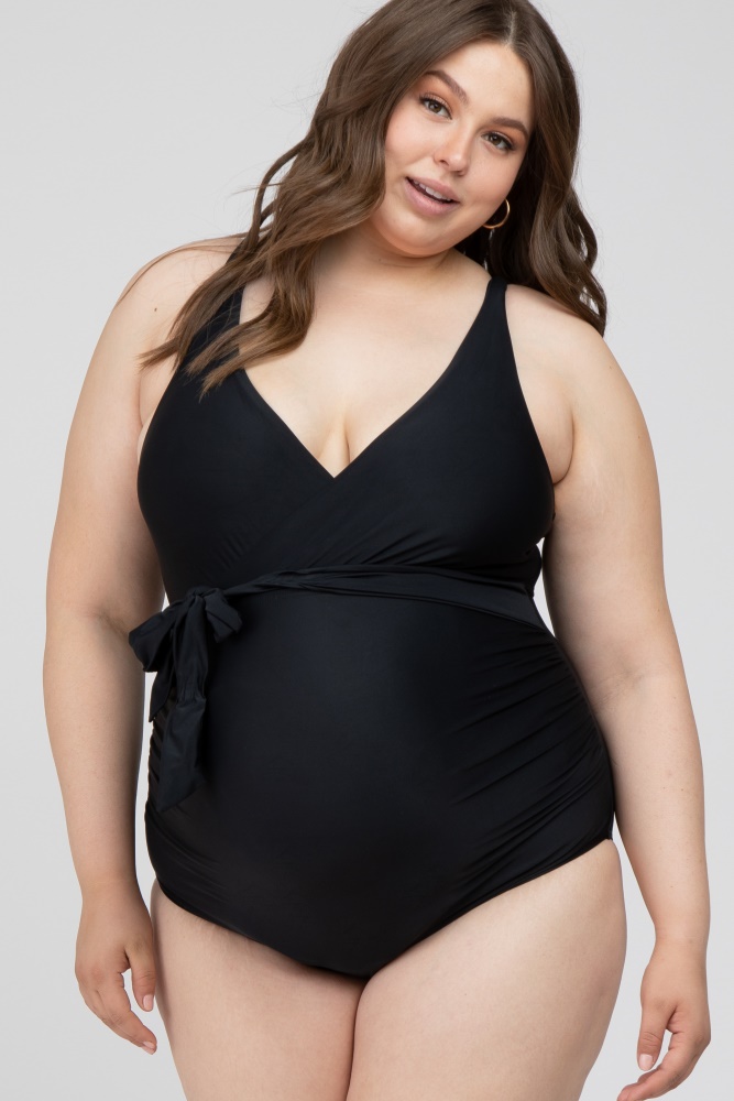 Maternity Swimwear Women Leaf Print One-Piece Swimsuit Pregnancy Bathing  Suit Summer Beachwear Bodysuit Plus Size купальник 2022