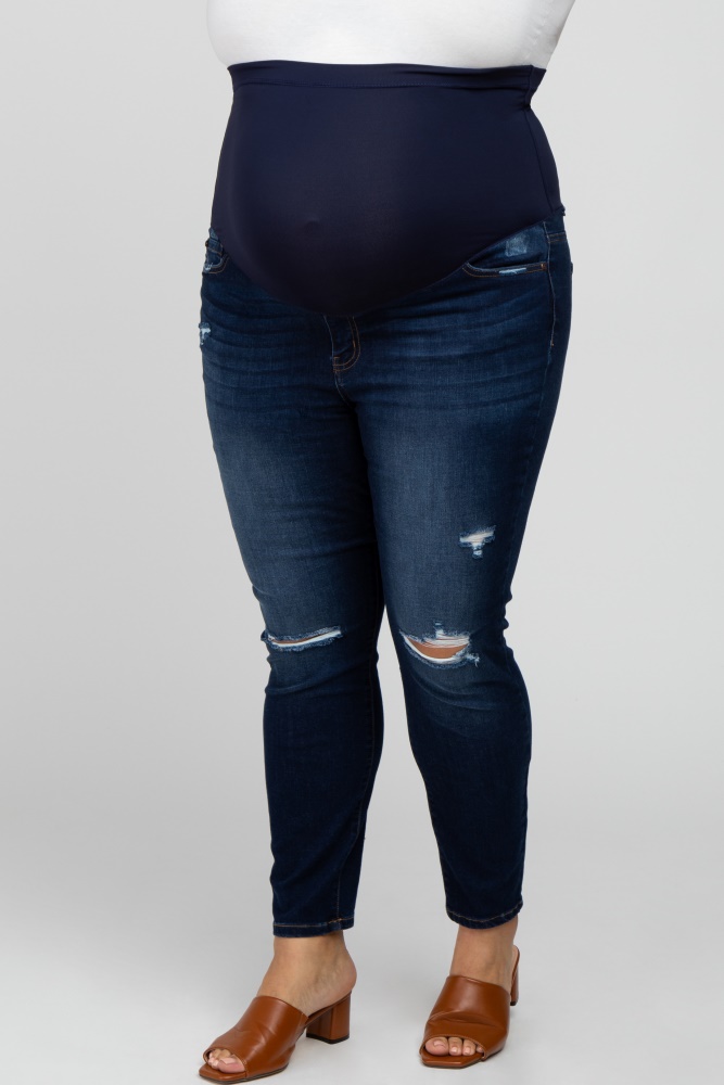 maternity jeggings plus size