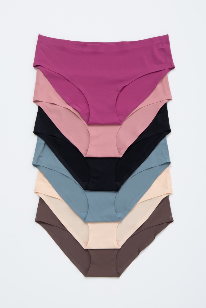 Multi-Color Solid Seamless Underwear Set– PinkBlush