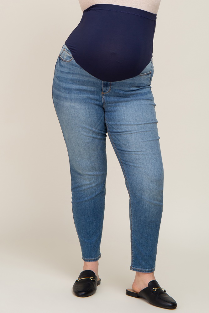 Plus Size Maternity Bottoms | Jeans, Leggings & More | PinkBlush Maternity
