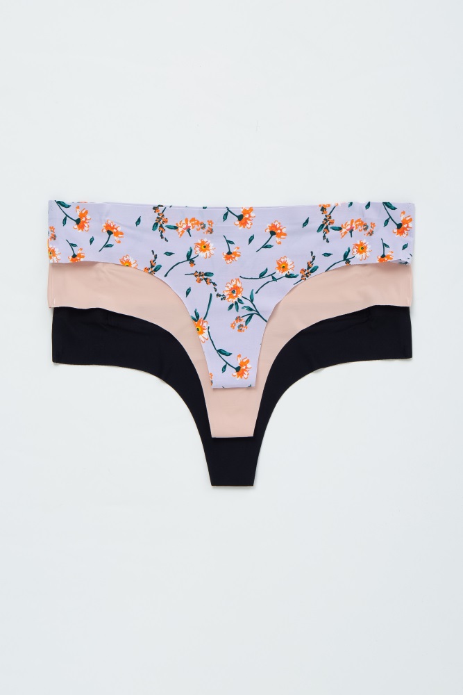 Seamless Thongs for Women No Show Thong Underwear Palestine