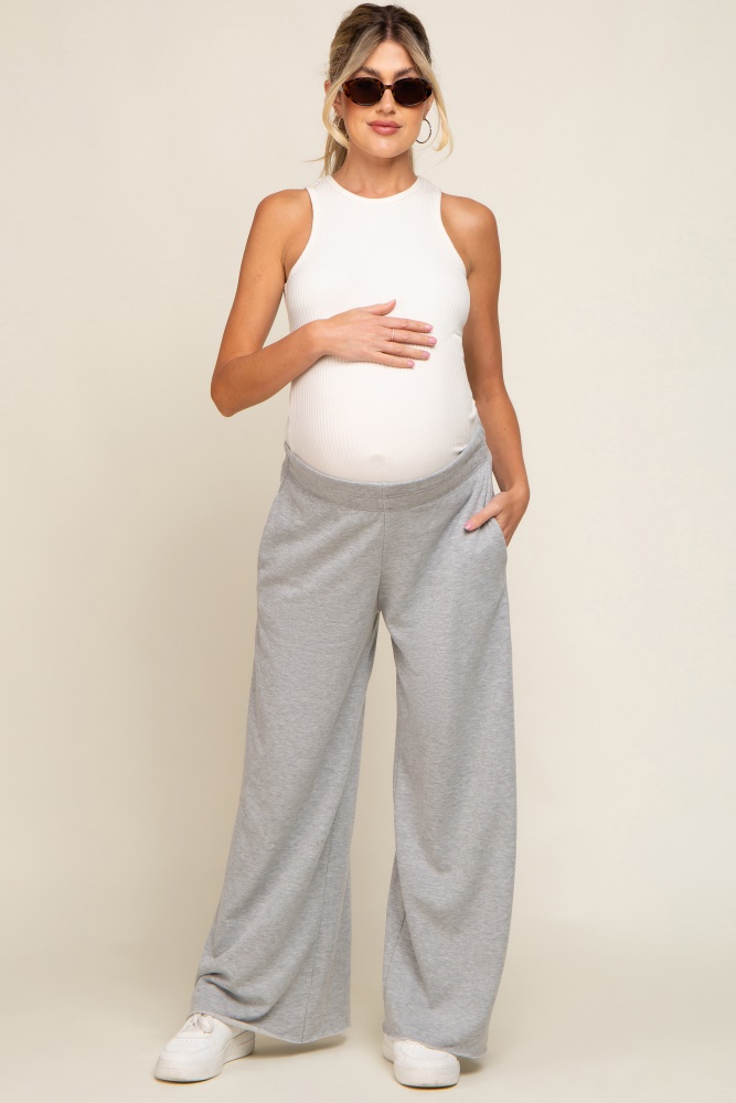 Black Drawstring Waist Maternity Cargo Pants– PinkBlush