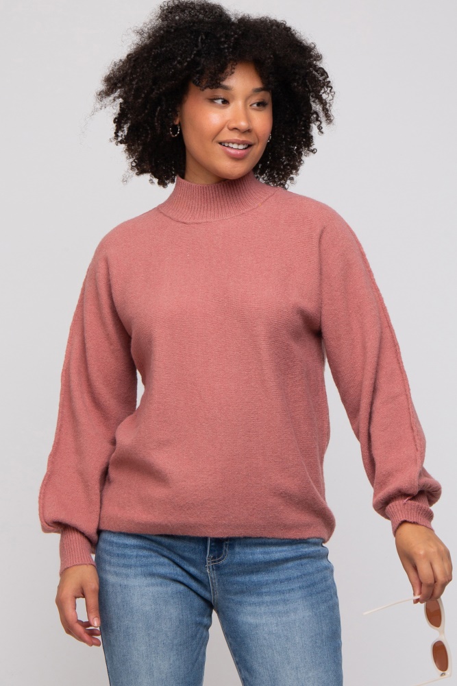 Zen Waffle Knit Sweater (Lavender)