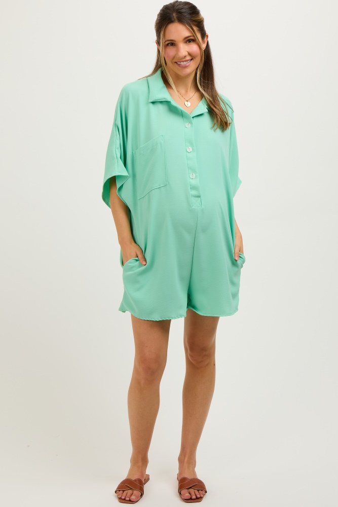 Olive Sleeveless Ribbed Maternity Bodysuit– PinkBlush