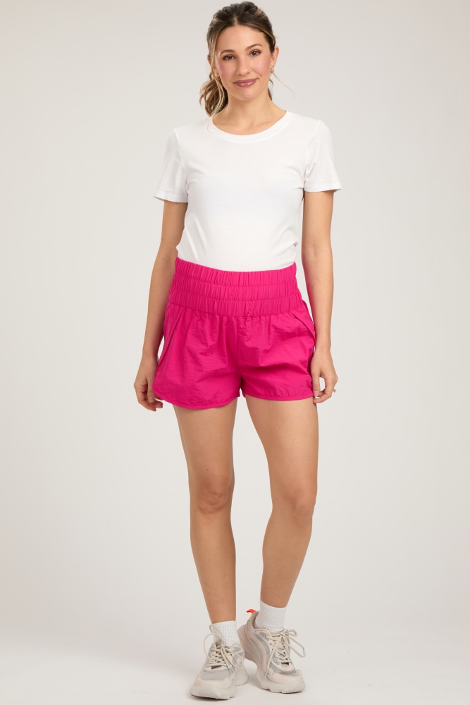 Olive Tulip Drawstring Maternity Lounge Shorts– PinkBlush