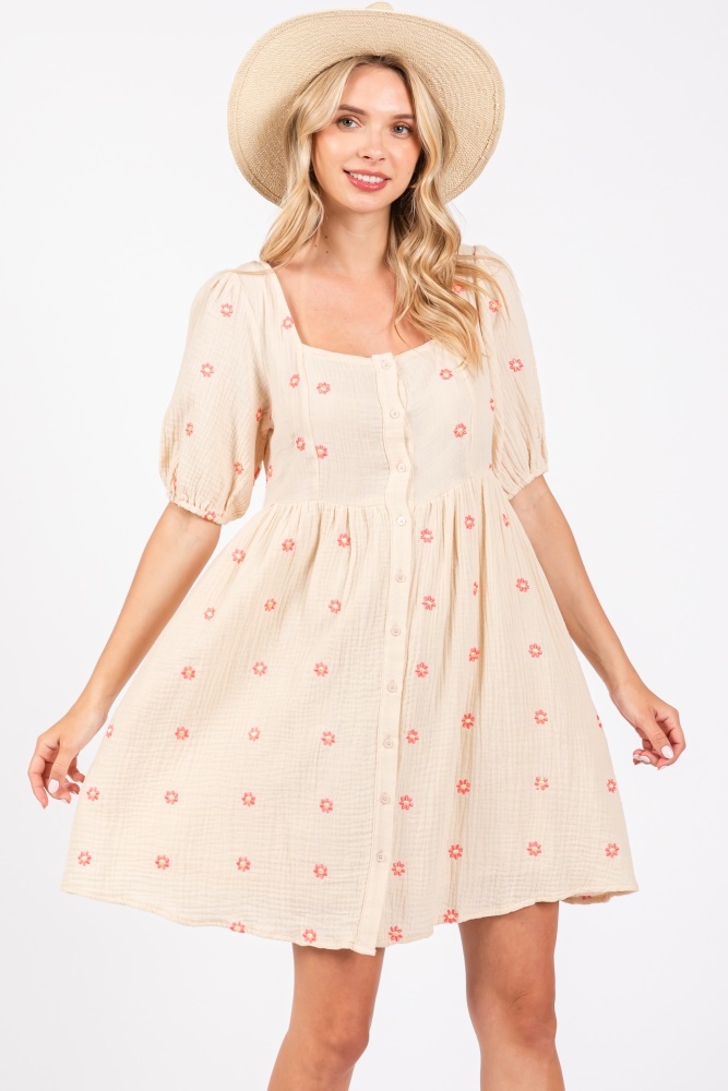 Brilliant Beige Dress